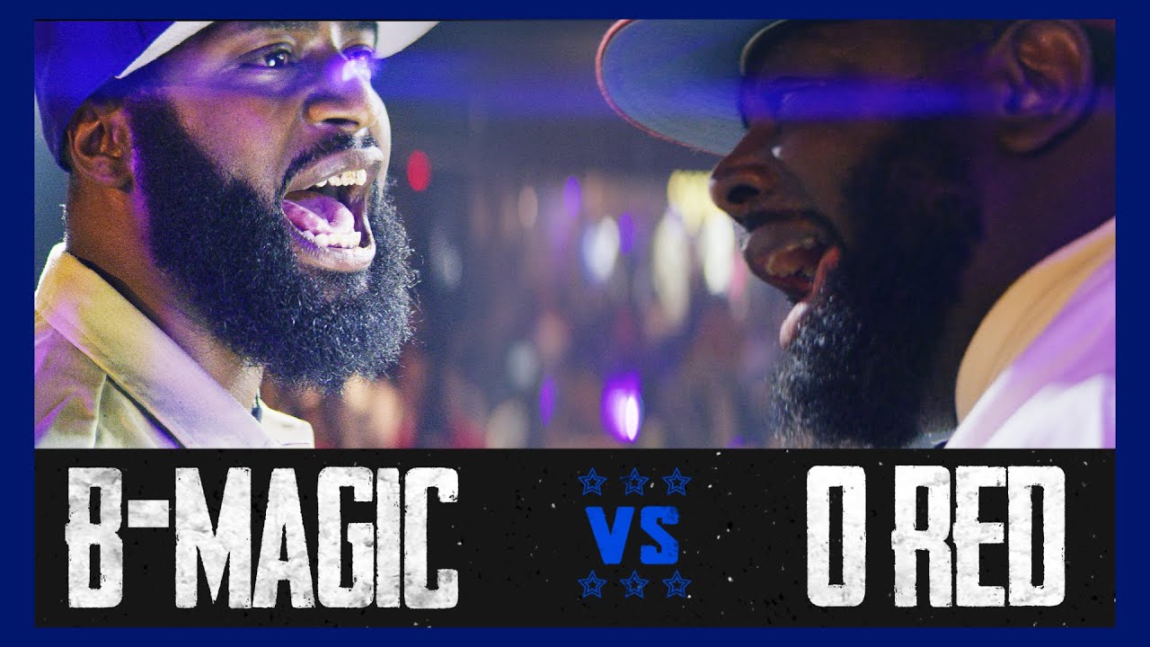 O RED VS B MAGIC RAP BATTLE - RBE | Rap Grid